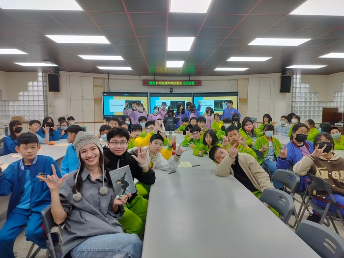 與作家有約講座-林靖嵐：「聽不見音樂的舞者」(另開新視窗/jpg檔)圖片
